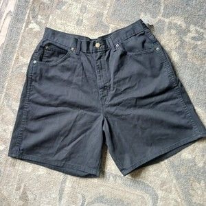 Vintage Chic Jean Shorts Women's Size 18 Black